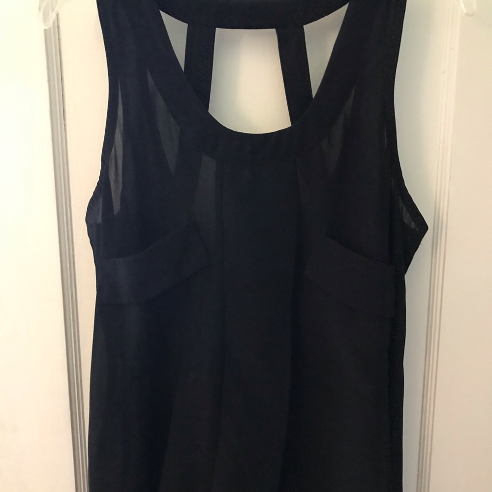Basic Black Tank - Picture 3 of 4